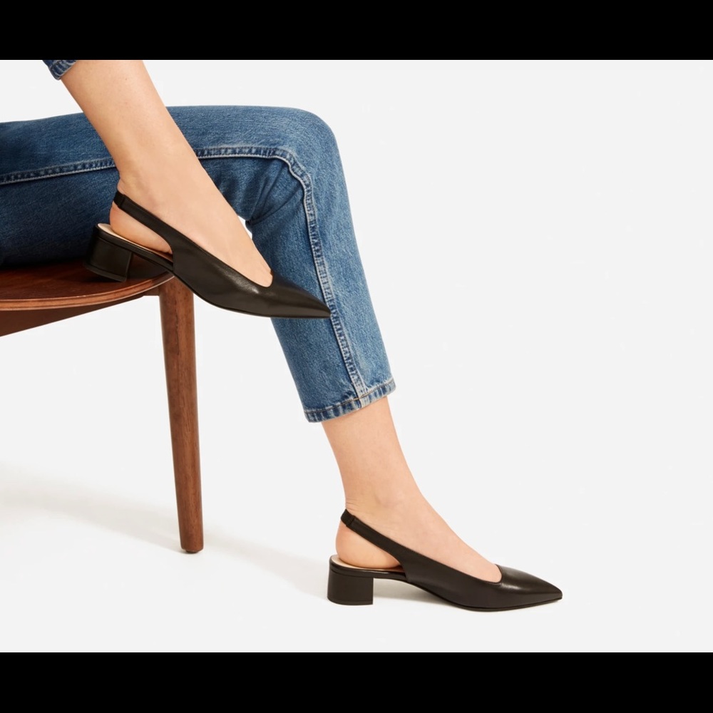 Everlane Editor Slingback Heel